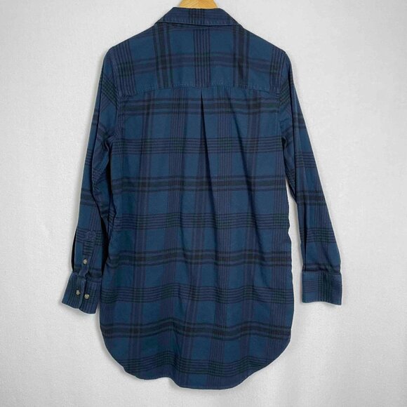 Carhartt Rugged Flex Relaxed Fit Midweight Flannel Long-Sleeve Tunic Womens Sz L - Picture 3 of 10
